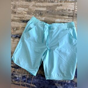 Lands' End Women's Aqua Board Shorts size 12